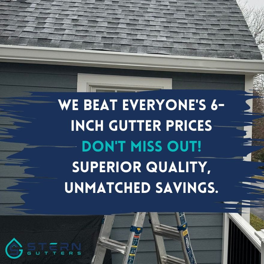 6 inch gutter prices